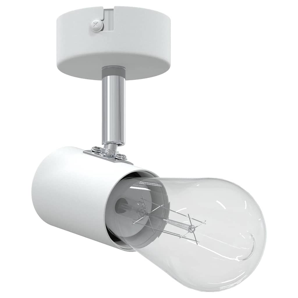 Vidaxl plafondspot met schijnwerpers wit 6,5 x 6 x 11,5 cm metaal