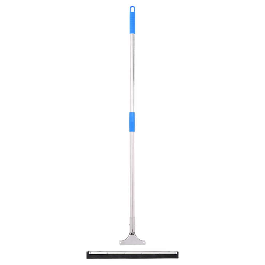 Vidaxl vloerwisser 45x122,5 cm staal en rubber