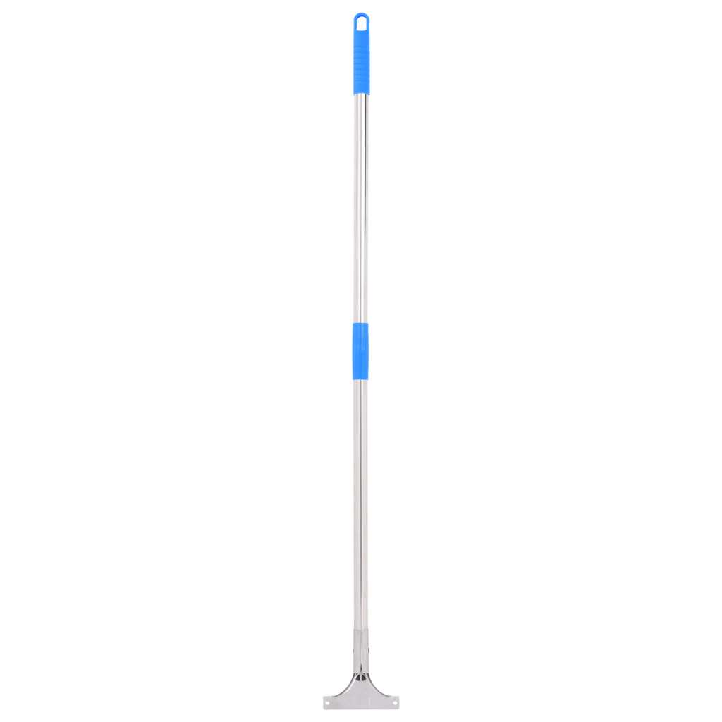 Vidaxl vloertrekkers 5 st 55x122,5 cm staal en rubber