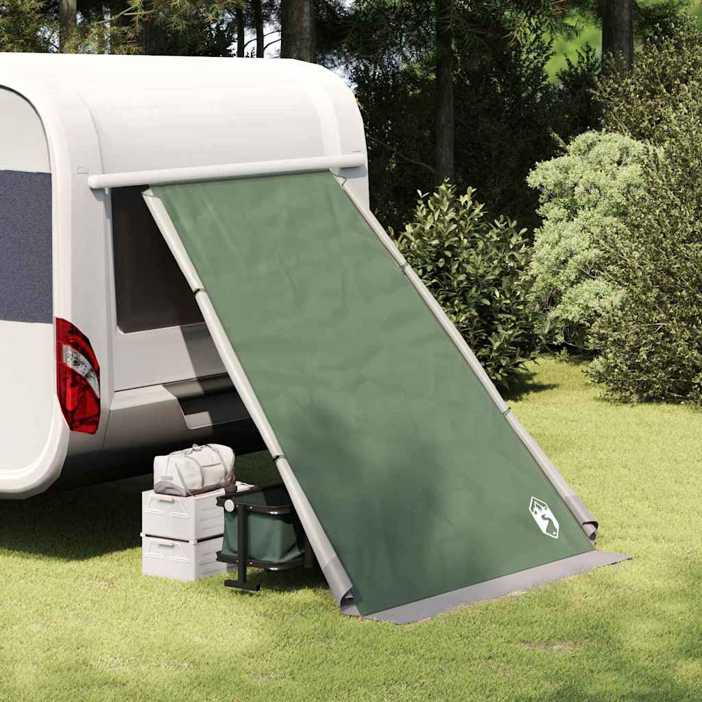 Vidaxl achterkleptent met dak groen 190 x 150 x 185 cm taft