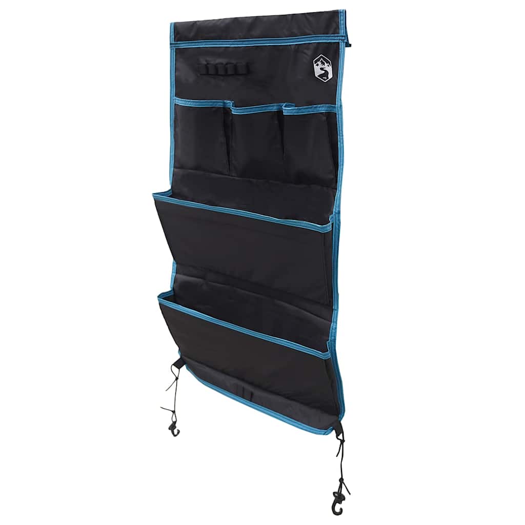Vidaxl opslagzak met opslag zwart en blauw 91 x 47,5 cm oxford
