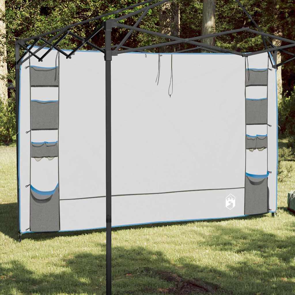 Vidaxl hangende tentorganiser grijs en blauw 320 x 182 cm oxford