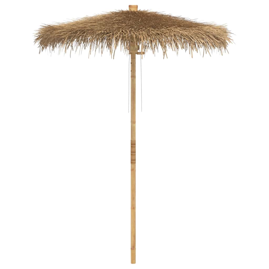 Vidaxl tiki paraplu met bananenblad luifel 180 cm bamboe