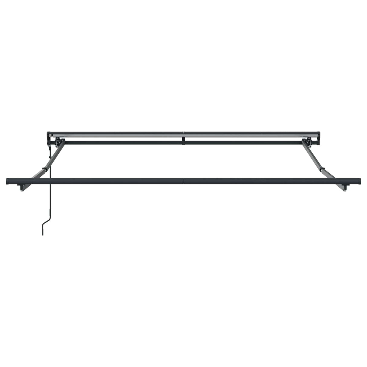 Vidaxl inklapbaar zonnescherm multikleur 350 x 250 cm