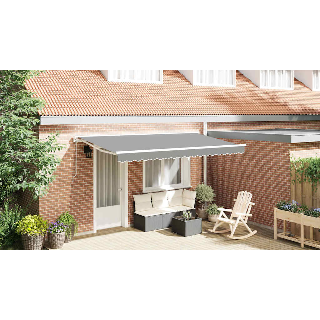Vidaxl zijde frame wit 4 x 2 m poedercoating staal
