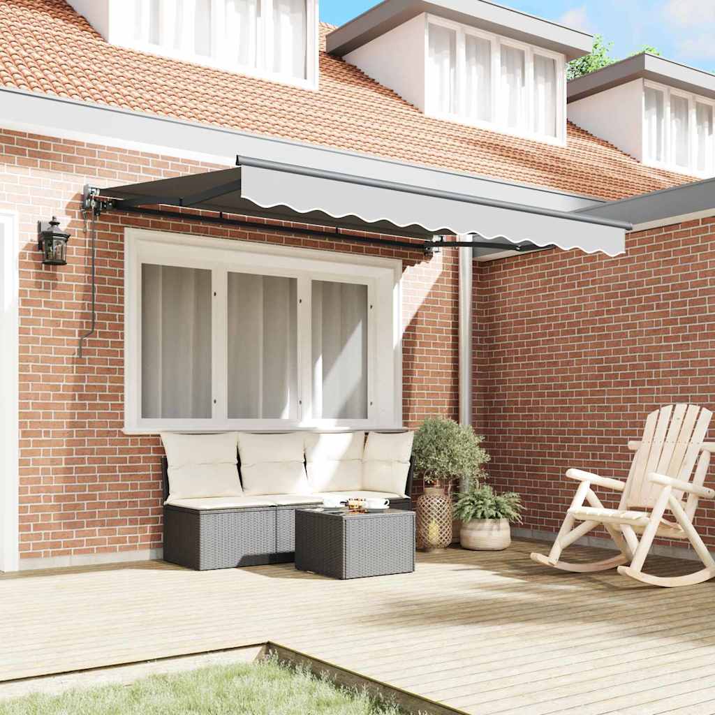 Vidaxl zijde frame antraciet 3 x 2 m metaal