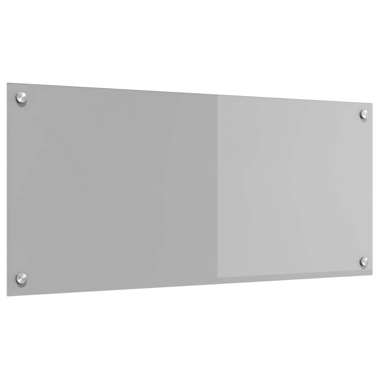Vidaxl keuken spatscherm lichtgrijs 90 x 40 cm gehard glas