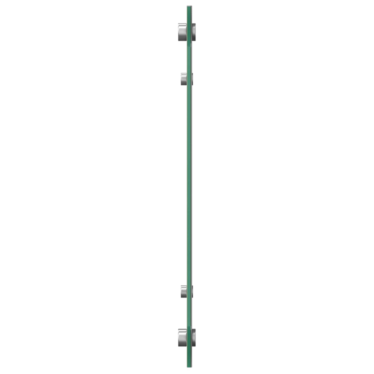 Vidaxl keuken spatscherm donkergrijs 90 x 50 cm gehard glas