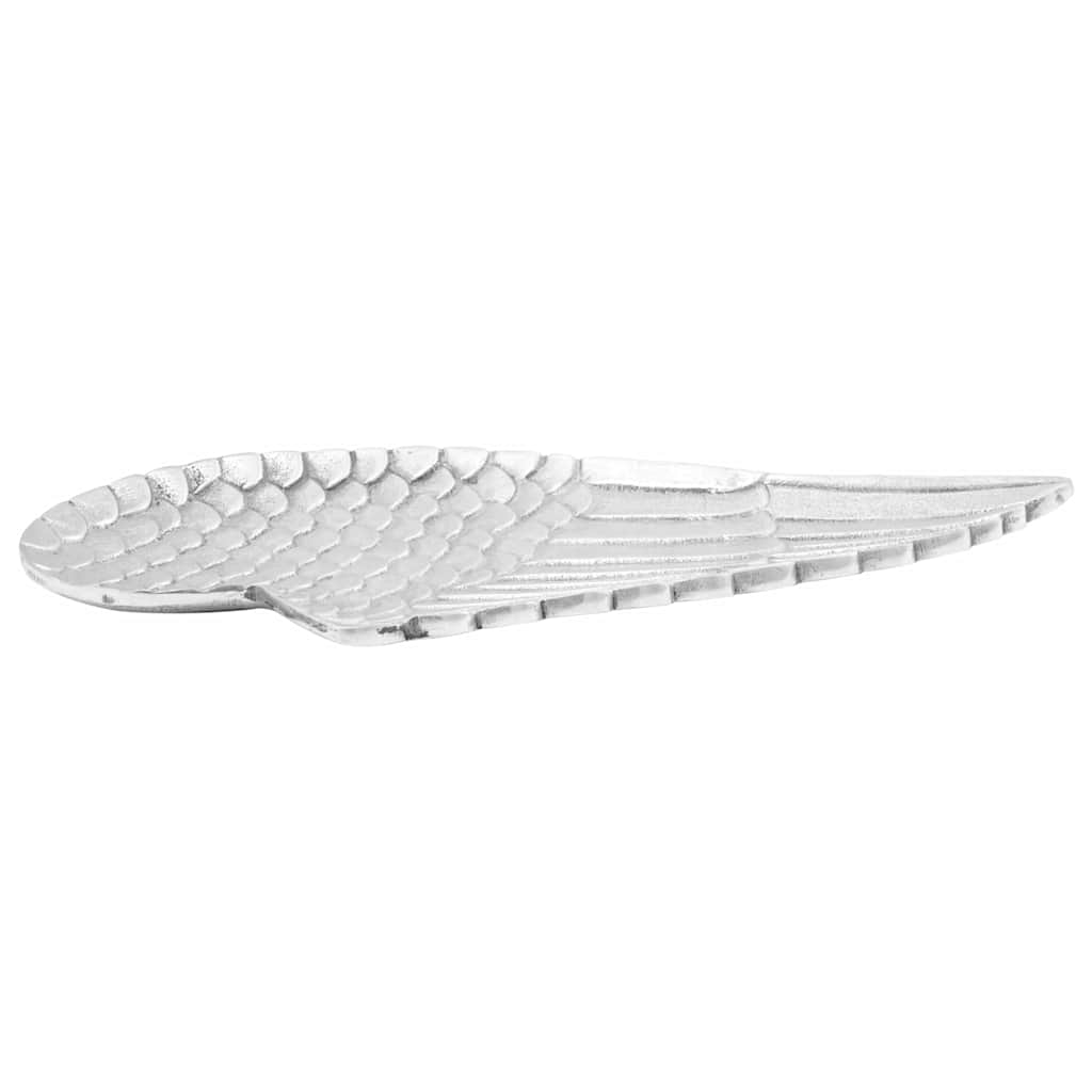 Vidaxl fruitmand 2 pcs zilver 40 x 18 x 2.5 cm aluminium