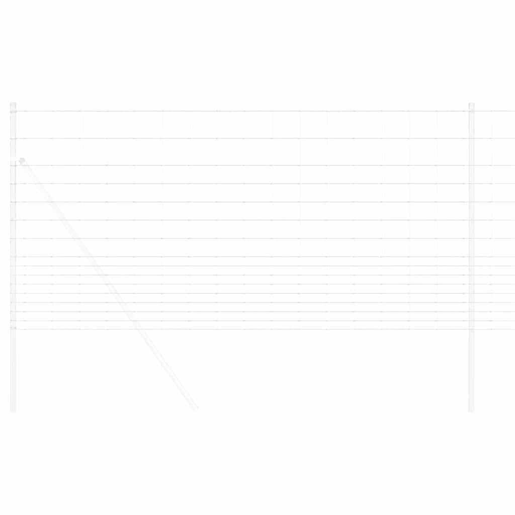 Vidaxl wilde hek warm verzinkt 1000 x 120 x 0.18 cm ijzer
