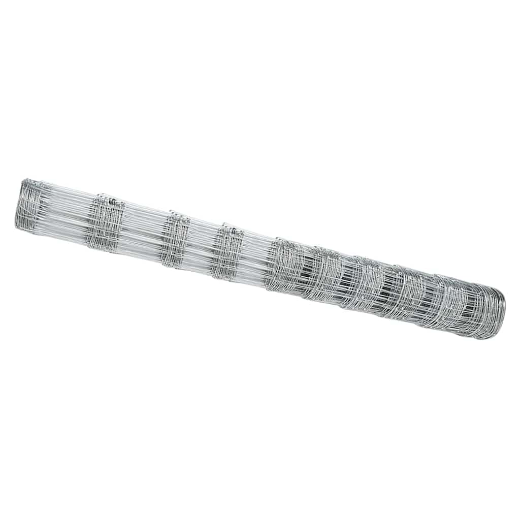 Vidaxl weidehekwerk zilver 50 x 1,2 m gegalvaniseerd staal