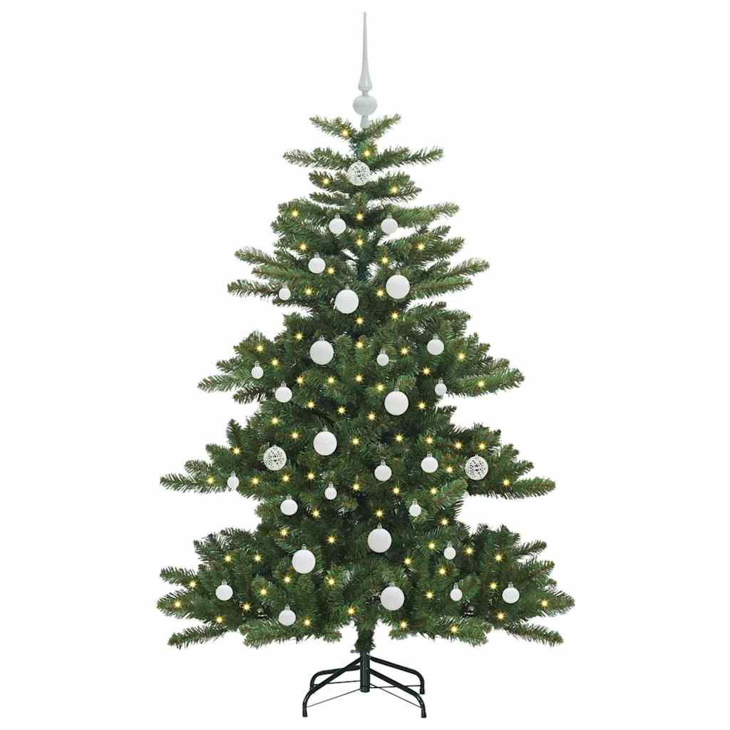 Vidaxl kunstmatige inklapbare kerstboom groen 150 cm pvc en staal