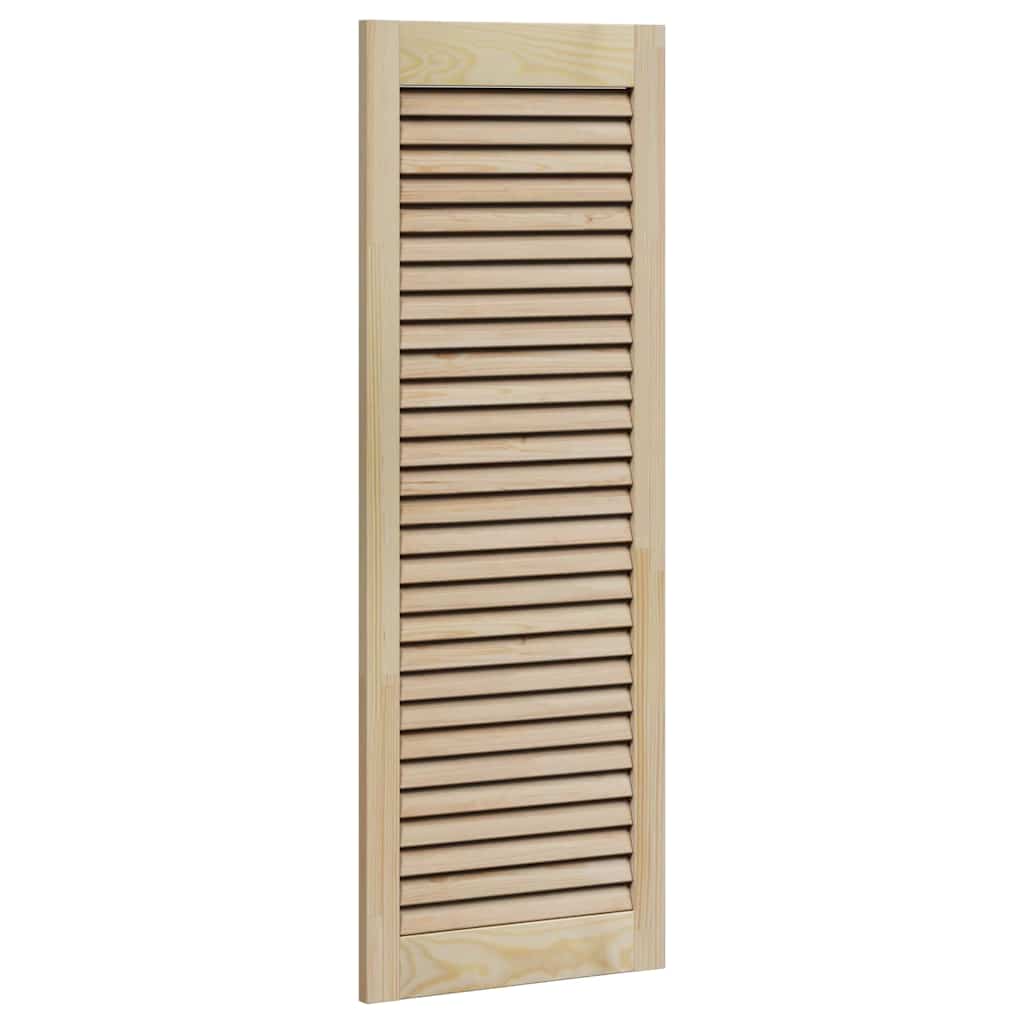 Vidaxl kastdeur naturel 110 x 2,1 x 39,5 cm massief grenenhout