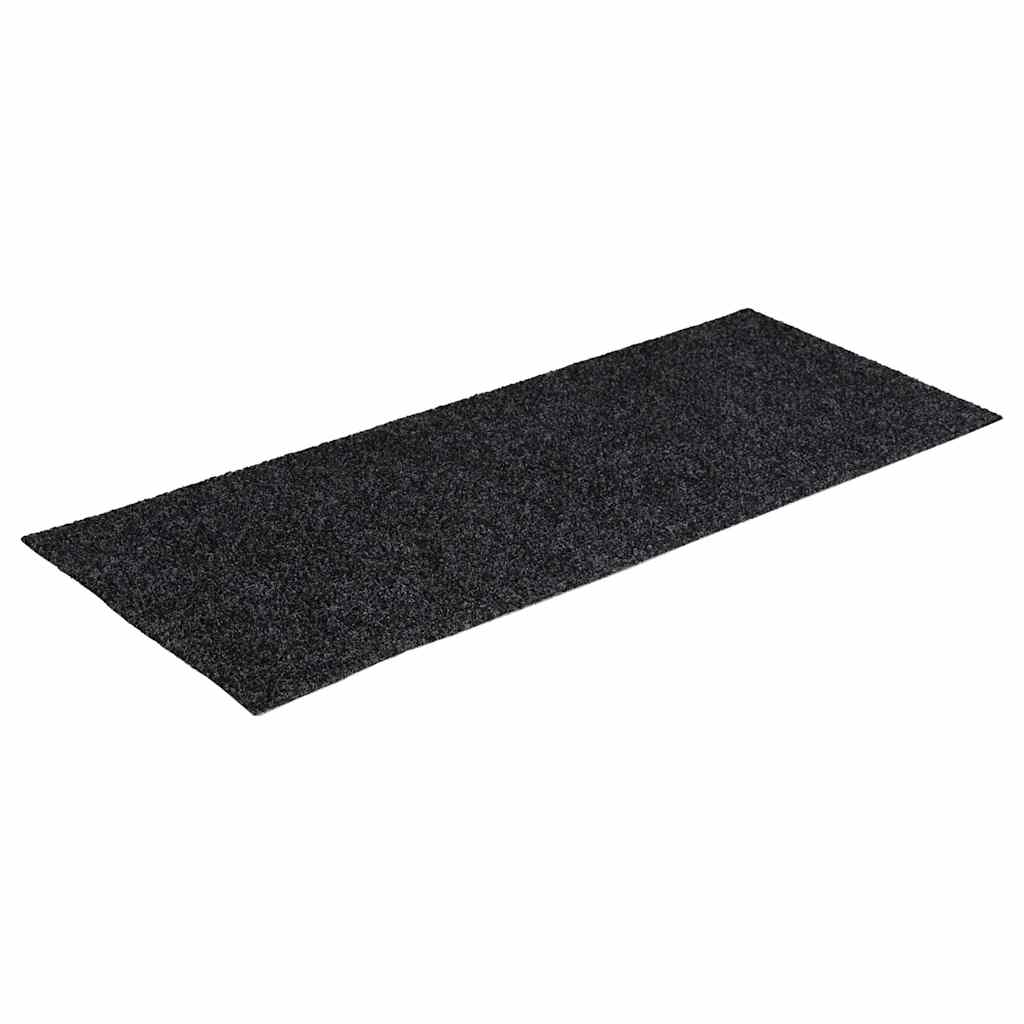 Vidaxl trapmatten zelfklevend 30 stuks 60x25 cm grijs rechthoekig
