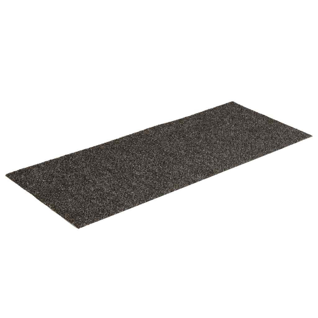 Vidaxl trapmatten zelfklevend 30 stuks 60x25 cm antraciet rechthoekig