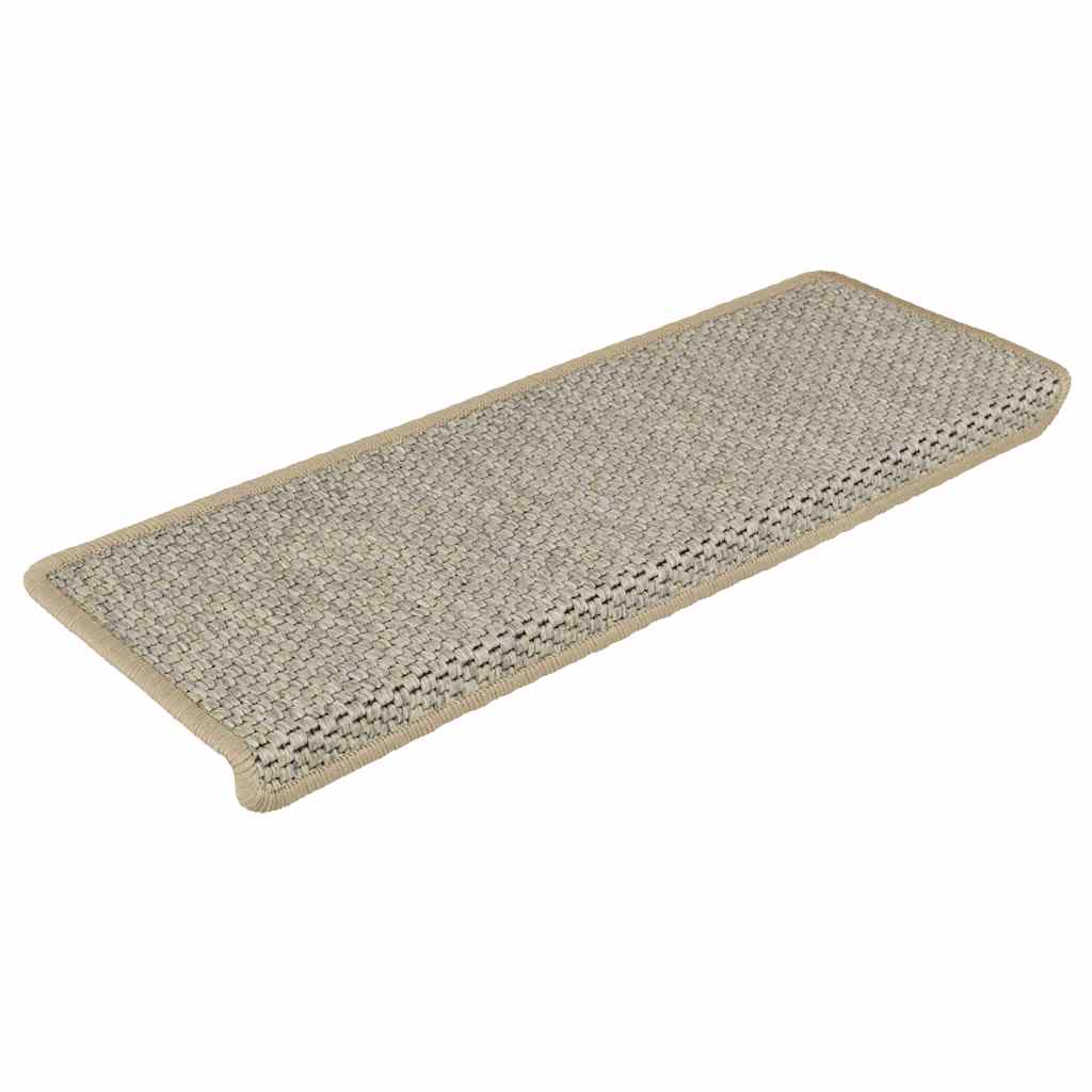 Vidaxl trapmatten zelfklevend sisal-look 30 st 65x21x4 cm groen