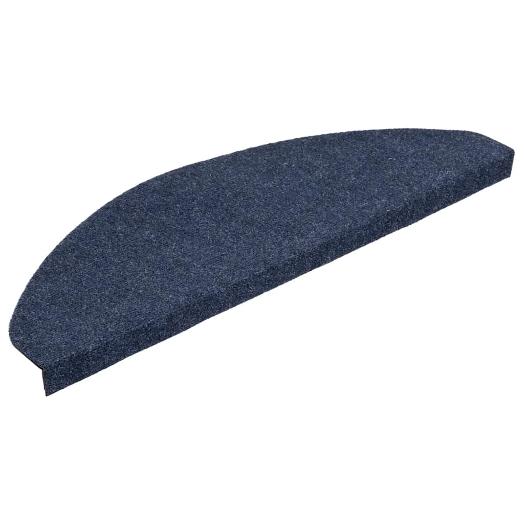 Vidaxl trapmatten zelfklevend 30 st 65x22,5x3,5 cm blauw