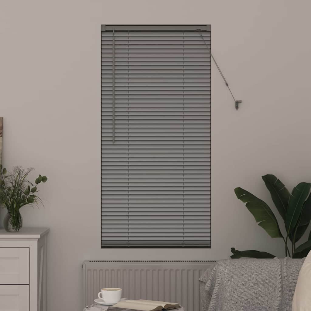 Vidaxl venetiaanse jaloezieën zilver 175 x 60 cm aluminium