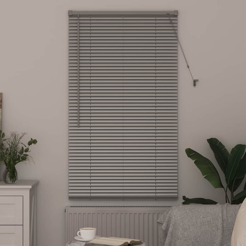 Vidaxl venetiaanse jaloezieën zilver 175 x 75 cm aluminium