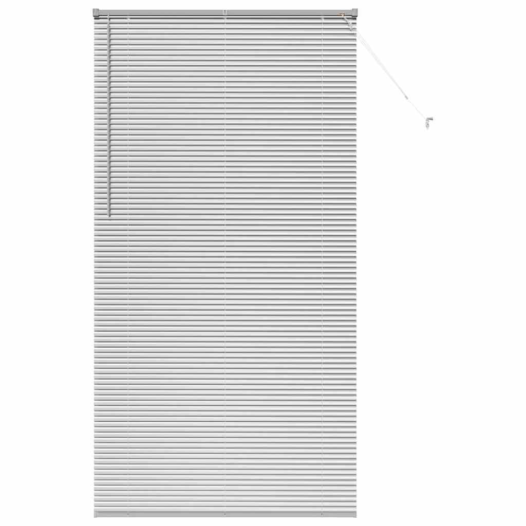 Vidaxl venetiaanse jaloezieën zilver 220 x 115 cm aluminium