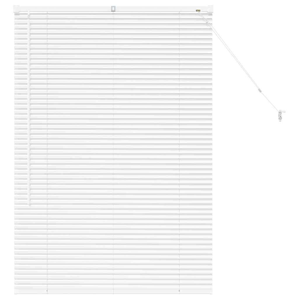 Vidaxl venetiaanse jaloezieën wit 130 x 85 cm aluminium