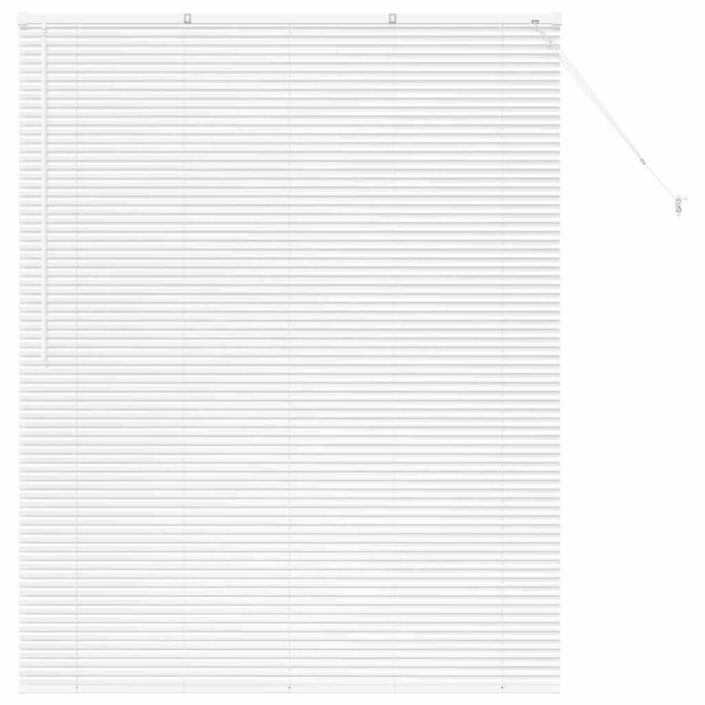 Vidaxl venetiaanse jaloezieën wit 175 x 145 cm aluminium