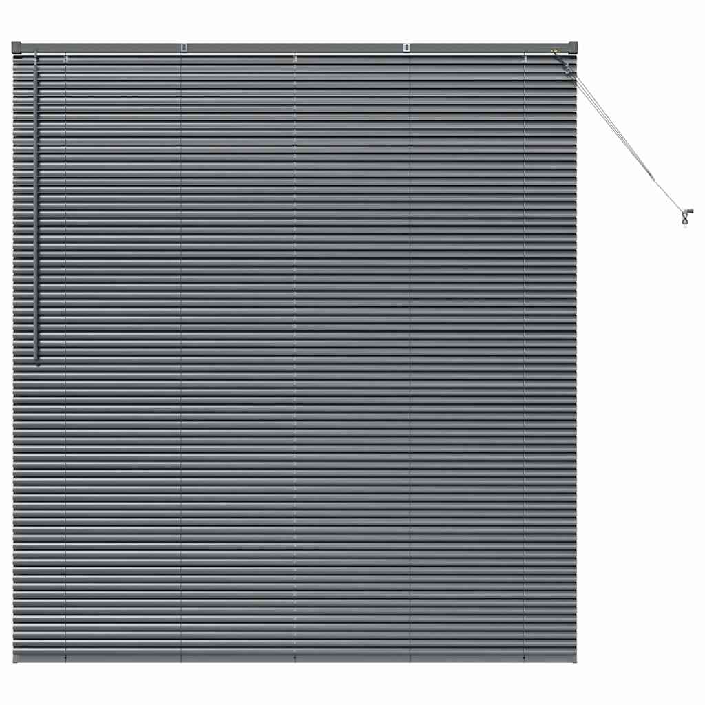 Vidaxl venetiaanse jaloezieën donkergrijs 175 x 160 cm aluminium