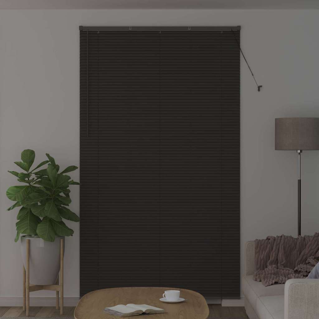 Vidaxl venetiaanse jaloezieën donkergrijs 220 x 135 cm aluminium
