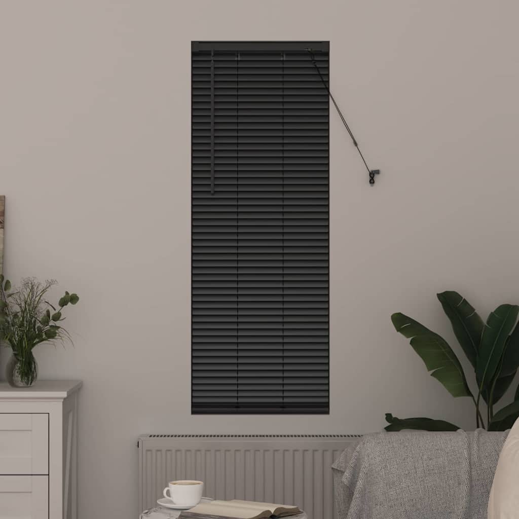 Vidaxl venetiaanse jaloezieën zwart 130 x 55 cm aluminium