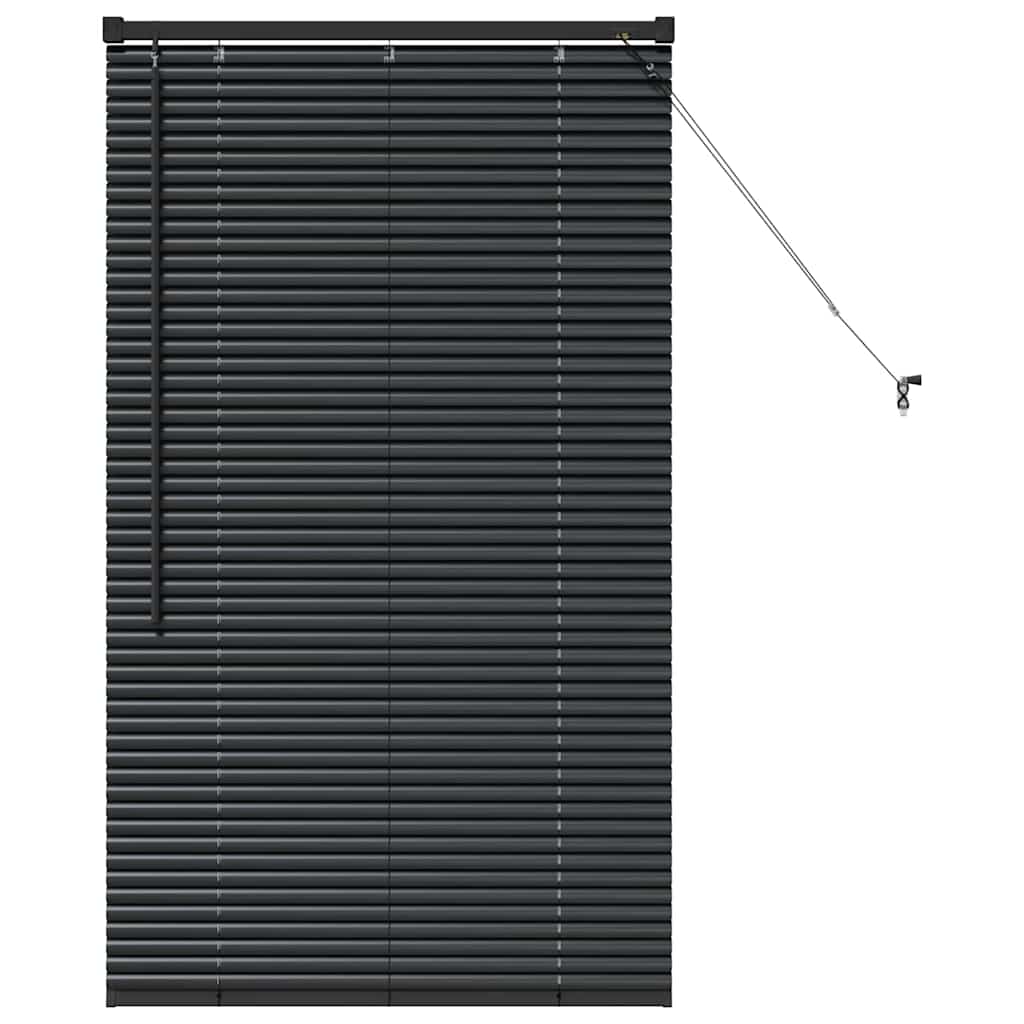 Vidaxl venetiaanse jaloezieën zwart 130 x 75 cm aluminium