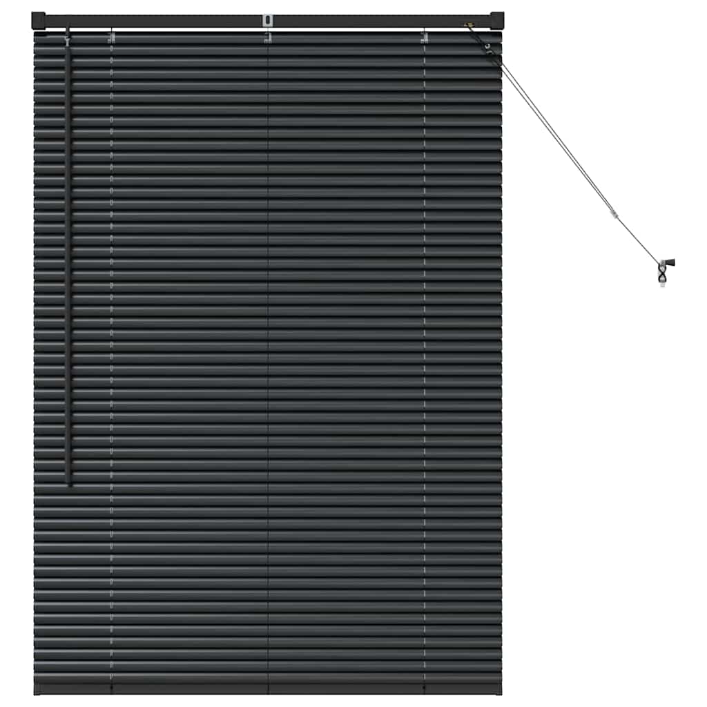 Vidaxl venetiaanse jaloezieën zwart 130 x 85 cm aluminium