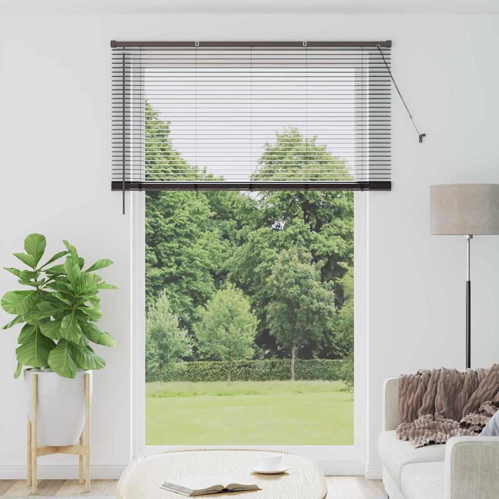 Vidaxl venetiaanse jaloezieën zwart 220 x 145 cm aluminium