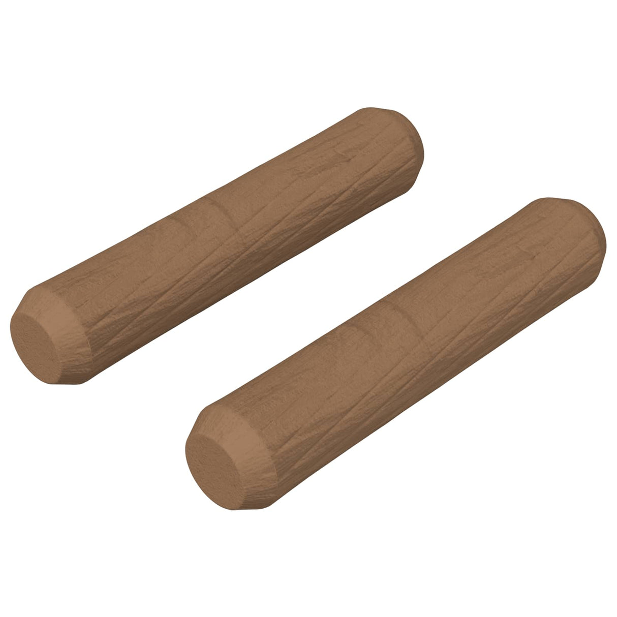 Vidaxl houten dowels 2 pcs bruin ø8 x 35 mm massief hout