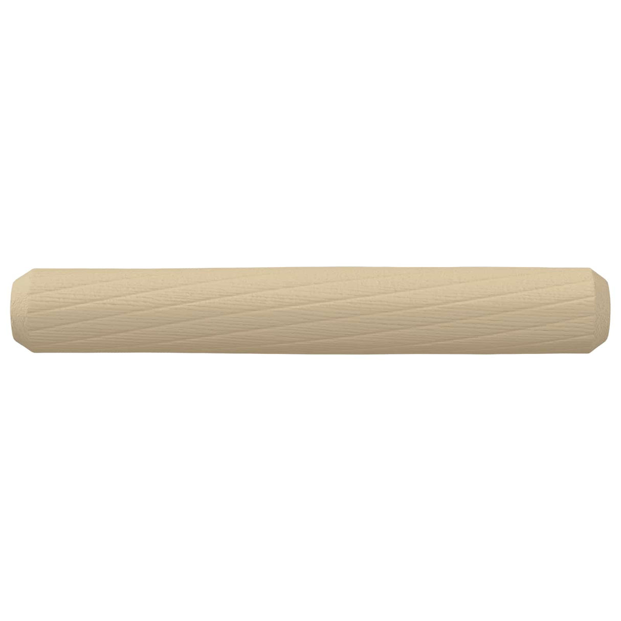 Vidaxl houten dowels 2 pcs bruin ø8 x 50 mm massief hout