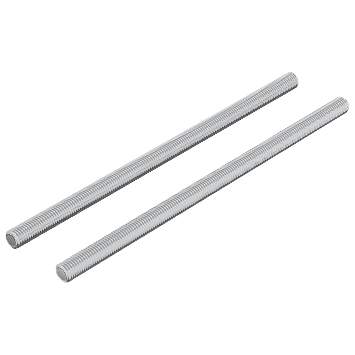 Vidaxl draadstaaf 2 pcs zilver 6 x 120 mm staal