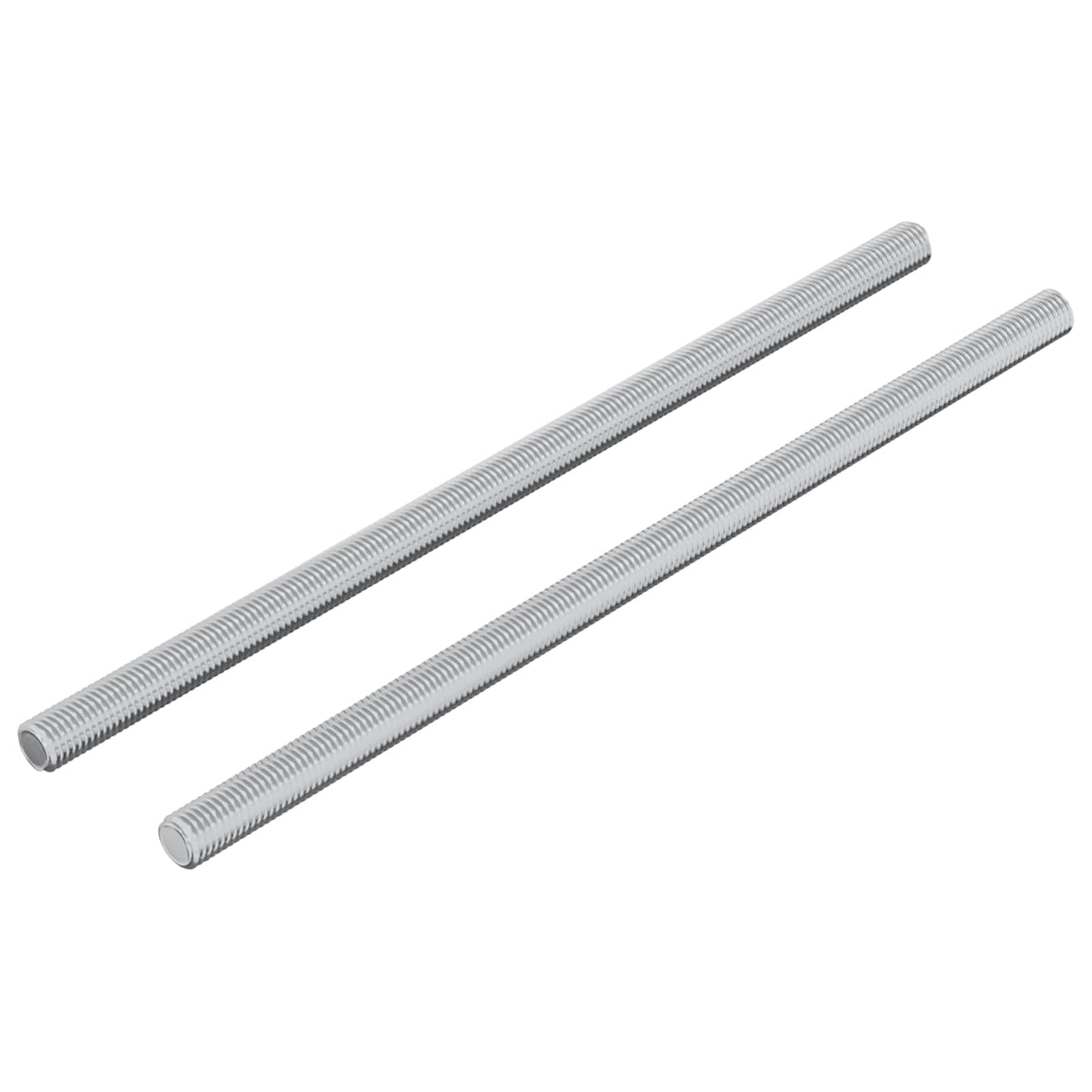 Vidaxl draadstaaf 2 pcs zilver 6 x 135 mm staal
