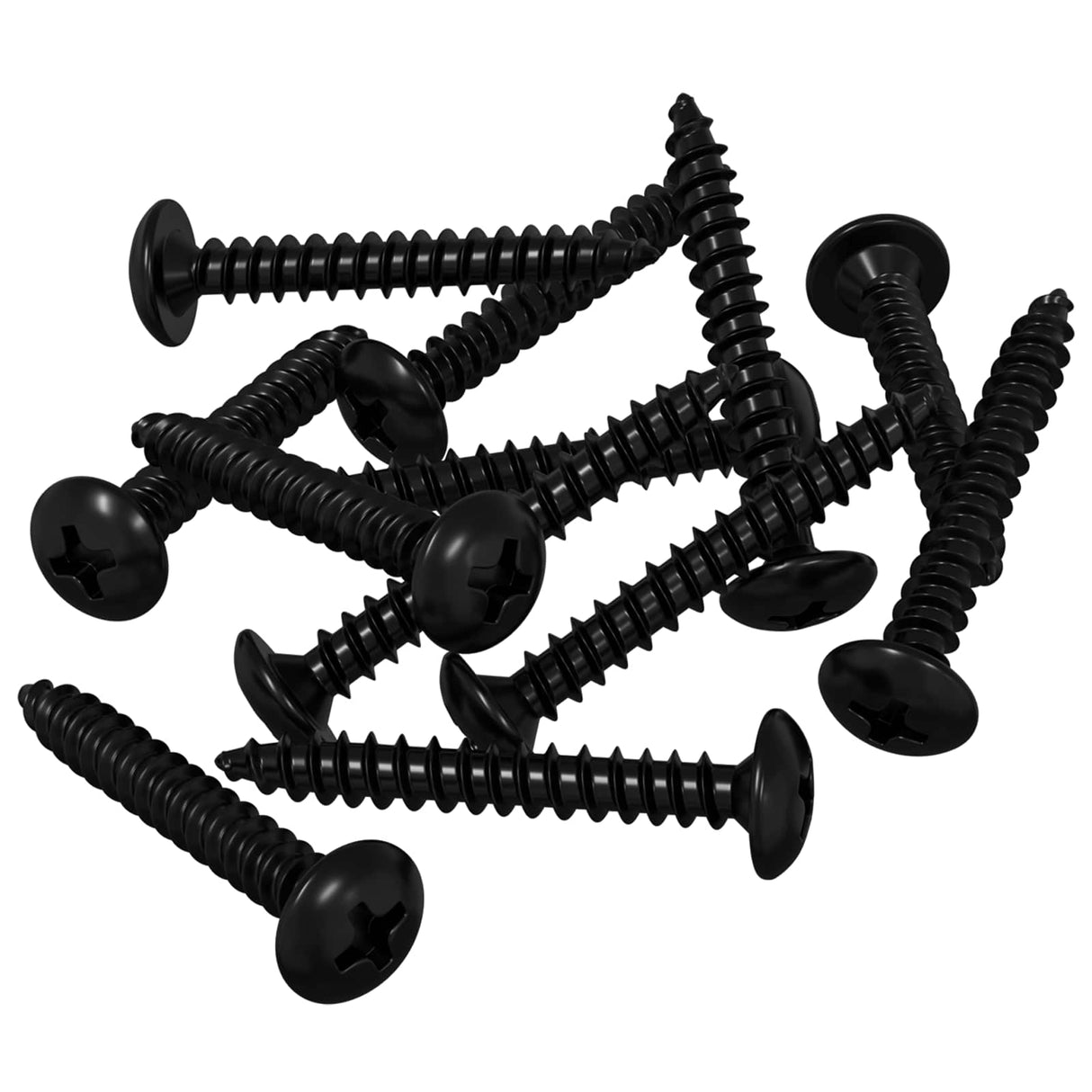 Vidaxl tapnagel 8219 pcs zwart staal