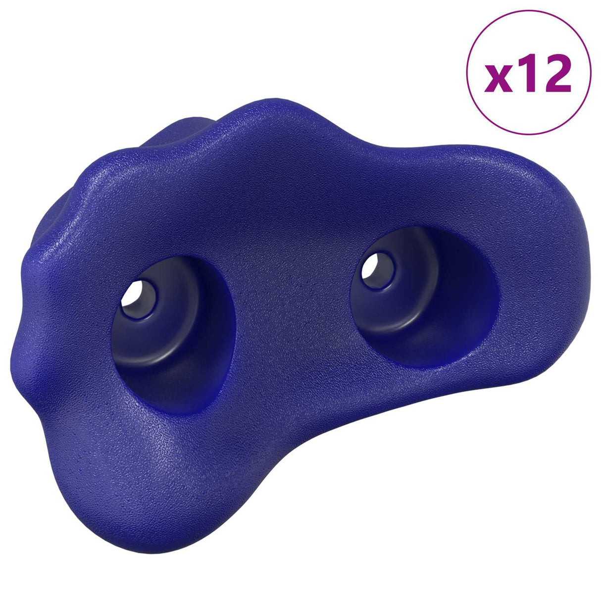Vidaxl klimgreep 12 pcs blauw 100 x 67 x 43 mm pp