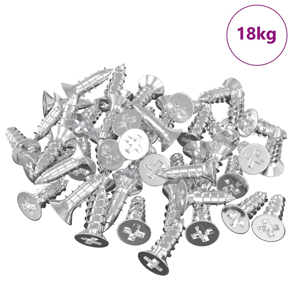 Vidaxl spiegel bevestigingsbeugel 340 pcs nikkel 35 x 30 x 8,3 mm