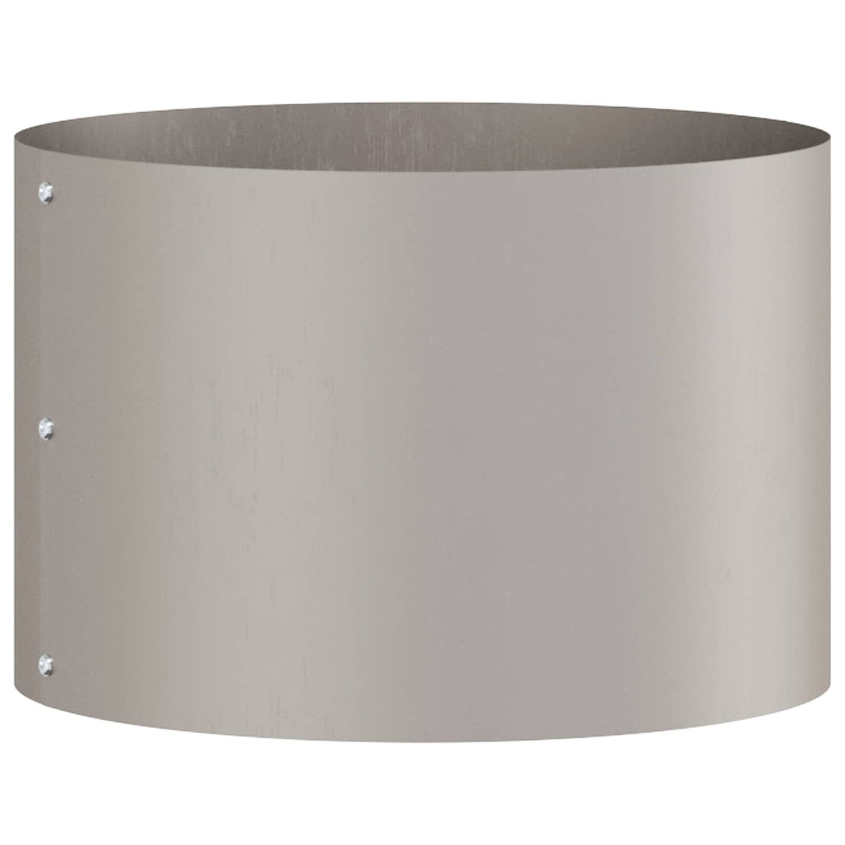 Vidaxl plantenring bruin 30 x 30 x 20 cm cortenstaal