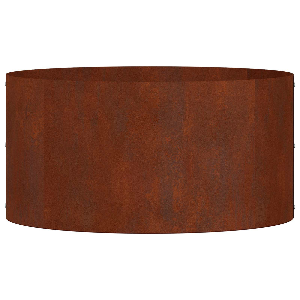 Vidaxl plantenring 5 pcs bruin 40 x 40 x 20 cm cortenstaal