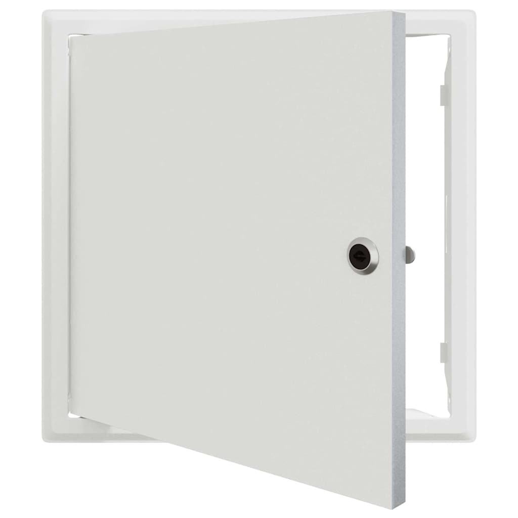 Vidaxl toegangs paneel wit 33 x 33 x 3 cm staal