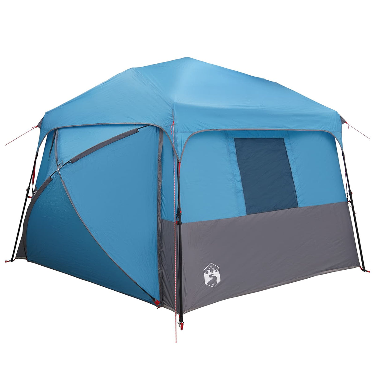 Vidaxl instant tent met regenhuif voor 12 personen met snelontgrendeling