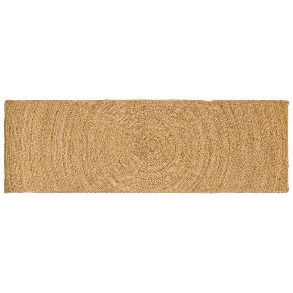 Vidaxl vloerkleden rechthoekig bruin 80 x 200 cm jute