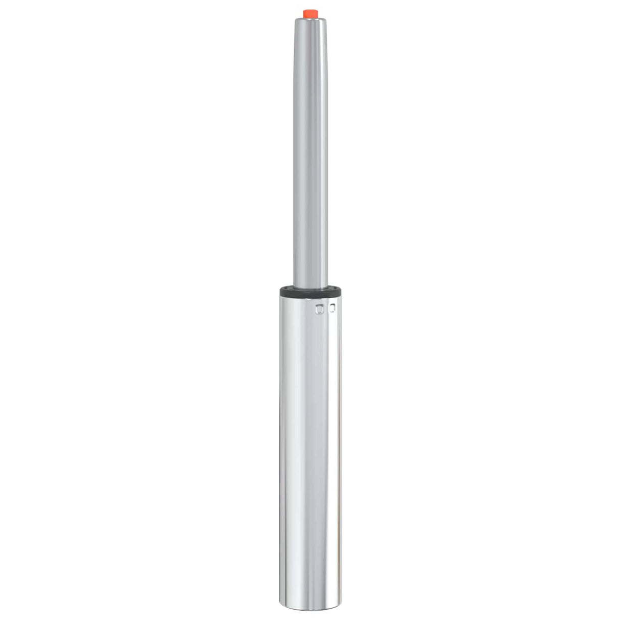 Vidaxl kantoorstoel gascilinder chroom 318-473 mm ijzer