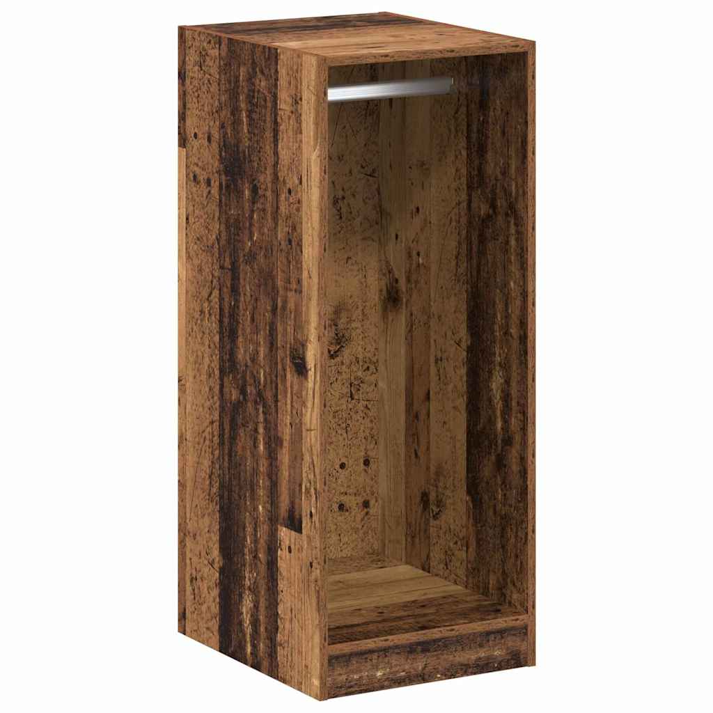 Vidaxl kledingkast met plank met opslag oudhout 41 x 48 x 102 cm