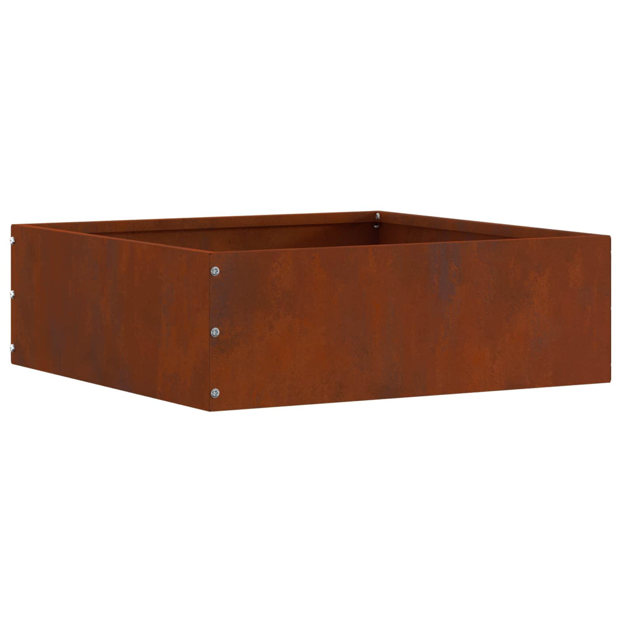 Vidaxl tuinrand roestig 40 x 40 x 13 cm cortenstaal