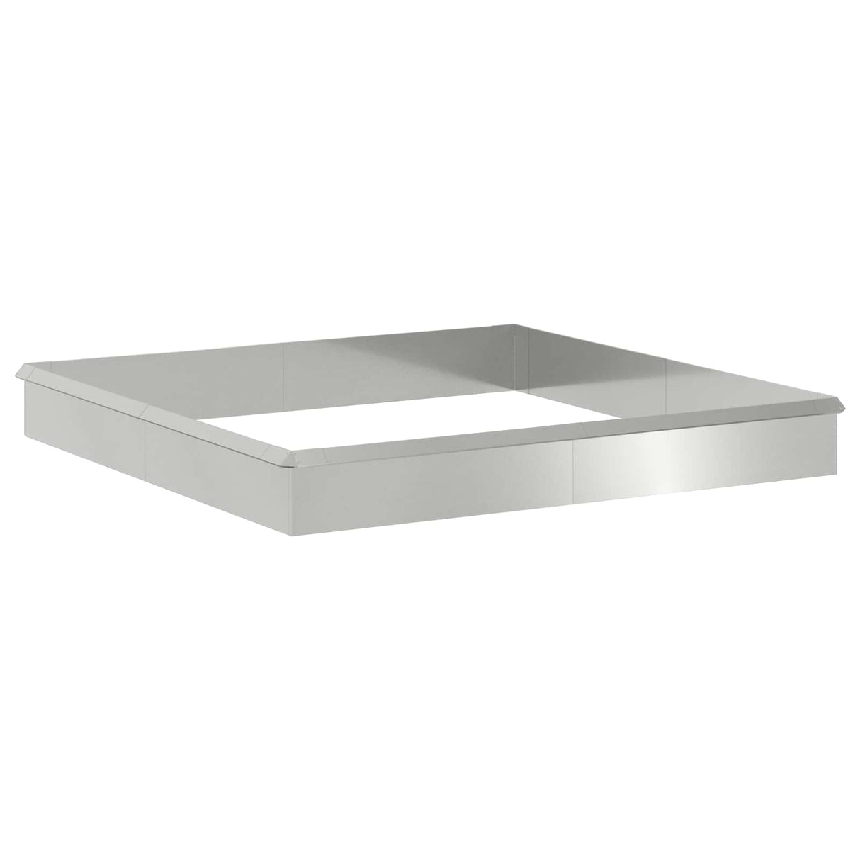 Vidaxl slakkenhekken 12 pcs zilver gegalvaniseerd staal