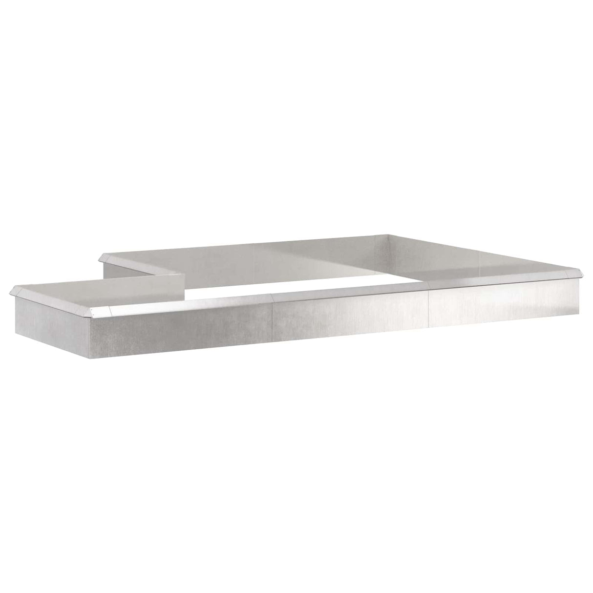 Vidaxl slakkenhekken 16 pcs zilver roestvrij staal