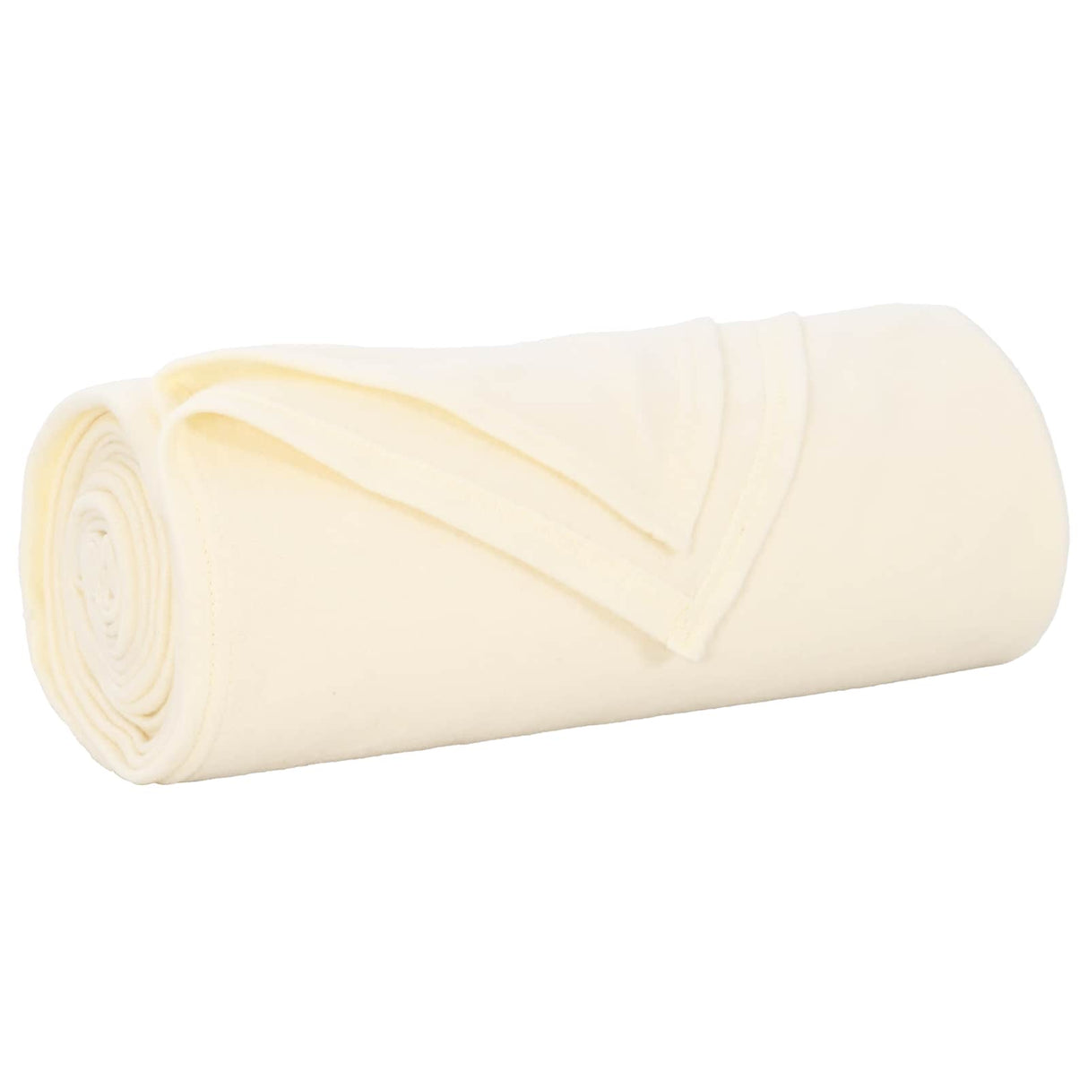 Vidaxl gooi deken crème 270 x 240 cm fleece